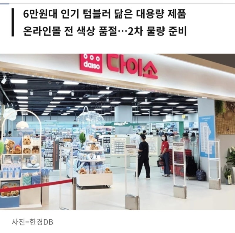 "6만원짜리를 5천원에?" 다이소 품절 대란템 이유와 매장 재고 조회 꿀팁 총정리