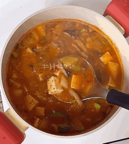 고깃집 된장찌개 레시피 비법 재료 두부된장찌개 끓이는법