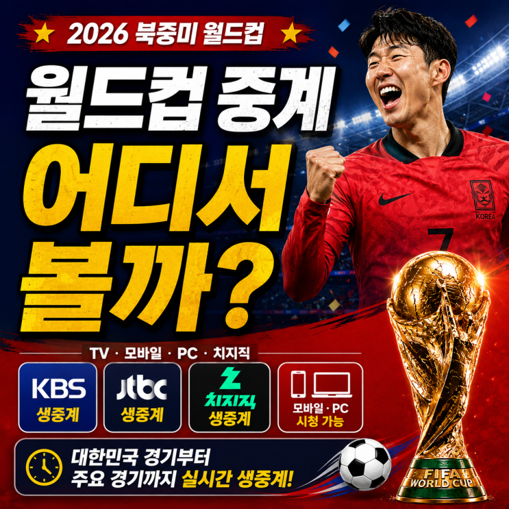 어디서｜TV 채널번호·치지직 무료 시청 방법 [<b>해설</b>위원 누구?]