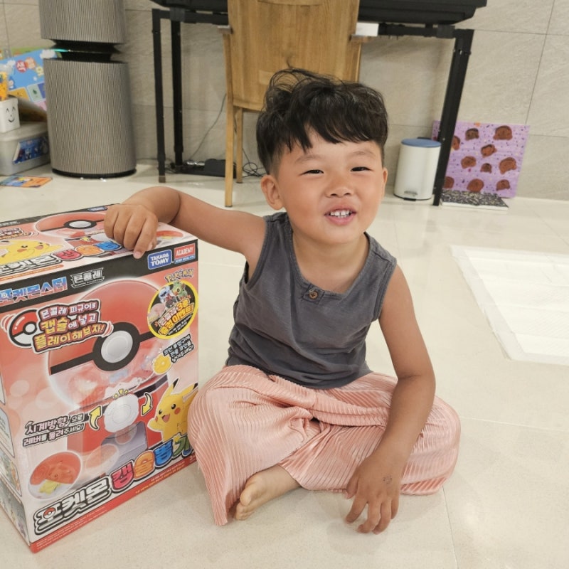 포켓몬 캡슐뽑기 4만원의 행복 5세 6세 남아 선물 추천