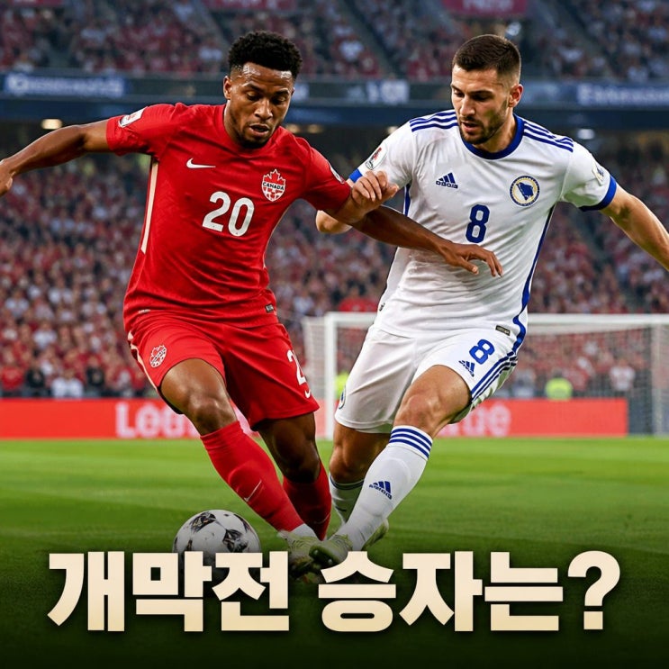 2026 월드컵 캐나다 <b>보스니아 헤르체고비나</b> 경기 승부 예측