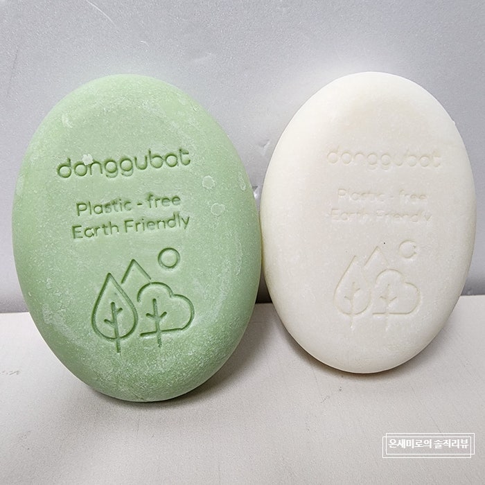 운동 후 샤워를 간편하게!! 동구밭 올인원 샴푸바(100g x 4개) 샴푸 앤 트리트먼트바 고체 샴푸....