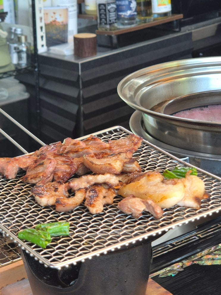  산방산 맛집 '산방고깃공간' 내돈내산, 제주 흑돼지 코스요리 4계절 코스 후기