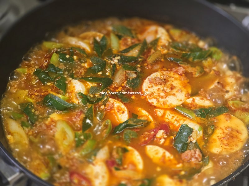 편스토랑 류수영 레시피 스팸순두부찌개 끓이는 법 순두부찌개 레시피
