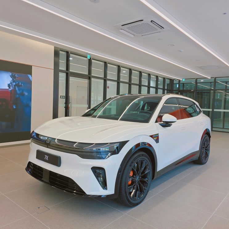  KCC모빌리티 지커 강서 전시장 방문후기 프리미엄 SUV 전기차 지커 7X 전시장