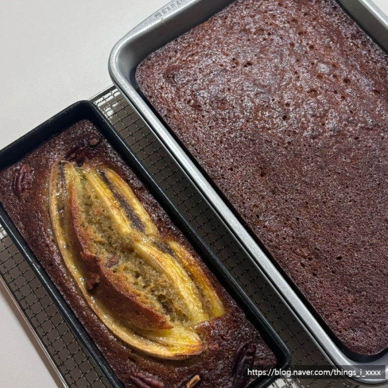 [레시피] 바나나 브레드 홈베이킹 (Banana Bread, Banana Loaf)