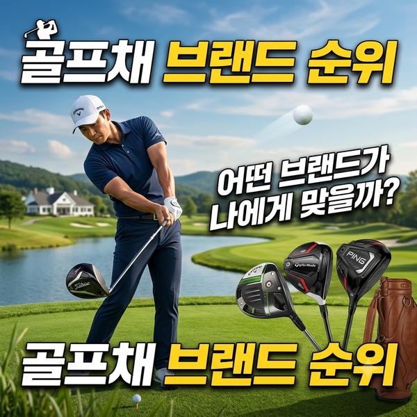 ️ 골프채 브랜드 순위어떤 브랜드가 나에게 맞을까?