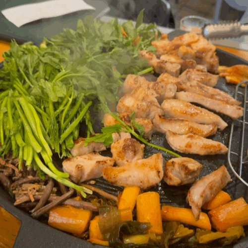 마포 공덕 월화식당 삼겹살 블루리본 맛집 내돈내산 후기