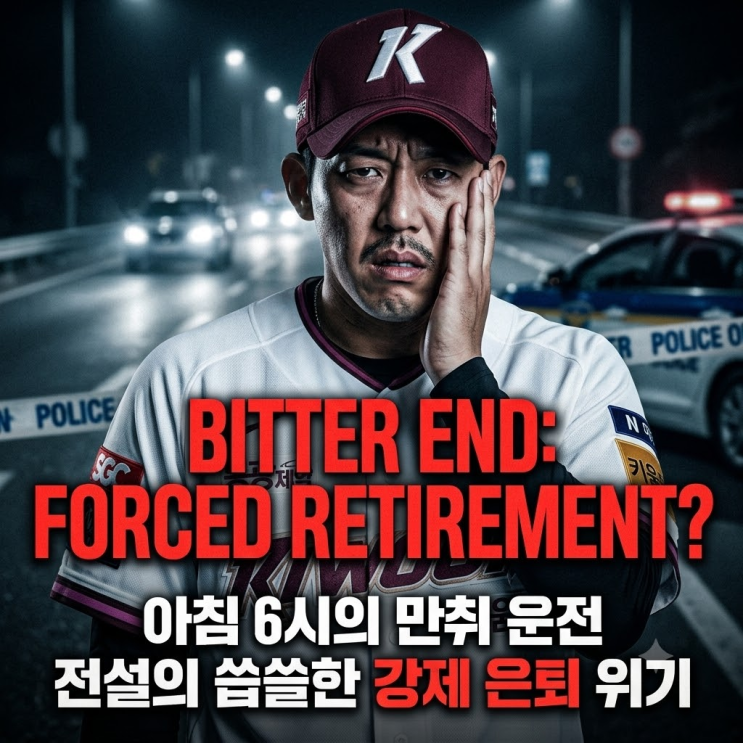  키움 이용규 플레잉코치 만취 음주운전 입건, 2026 은퇴 계획 및 구단 징계 수위 전망