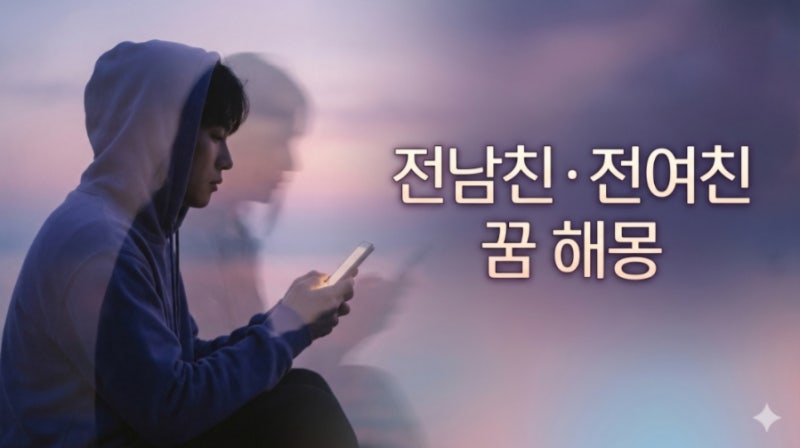 전 남친 꿈 전 여친이 나오는 꿈 해몽 미련 때문일까? 상황별 숨겨진 의미 정리