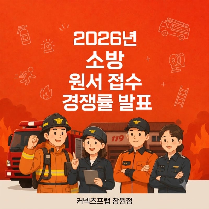 2026년 소방 공무원 경쟁률 발표