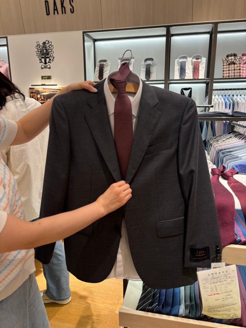 [다산현대아울렛스페이스] 혼주 예복 양복 넥타이 셔츠 가성비 구입 후기-로가디스 갤럭시/....