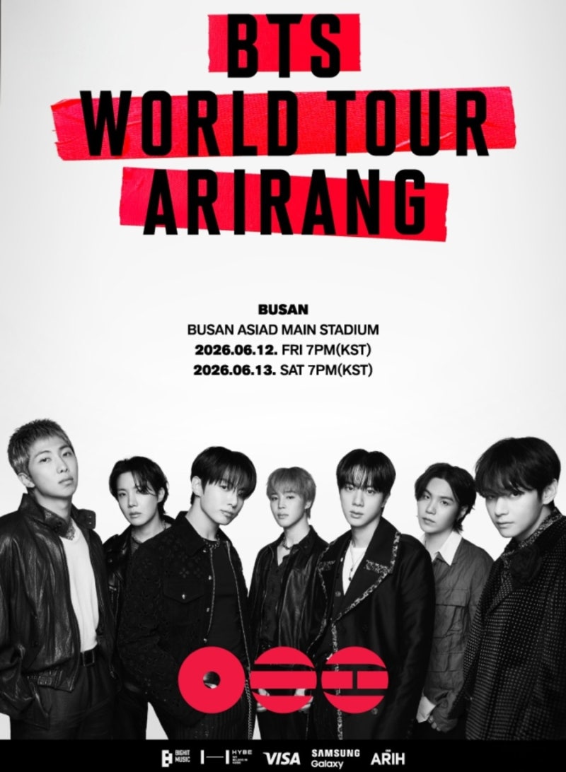 BTS Busan Concert 2026: Complete Guide! Asiad Main Stadium Seating, Tickets, Entry Time, and Transportation Tips