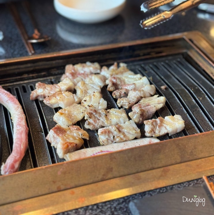  모란고기집 제주옥탑 흑돼지전문점 본생갈비 먹고 왔어요