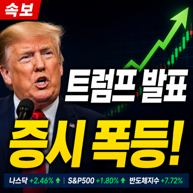 (Live) <b>트럼프</b> "<b>이란</b>과 전쟁 종식 <b>합의</b>" 선언… 나스닥 급등... 