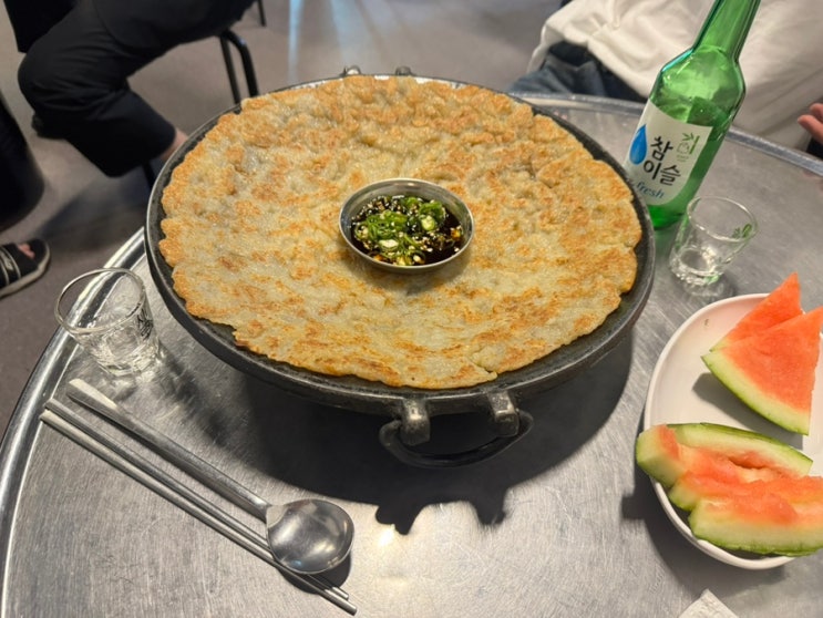  오감만족 | 과일안주 서비스가 계속 나오는 구의역 술집 추천 내돈내산