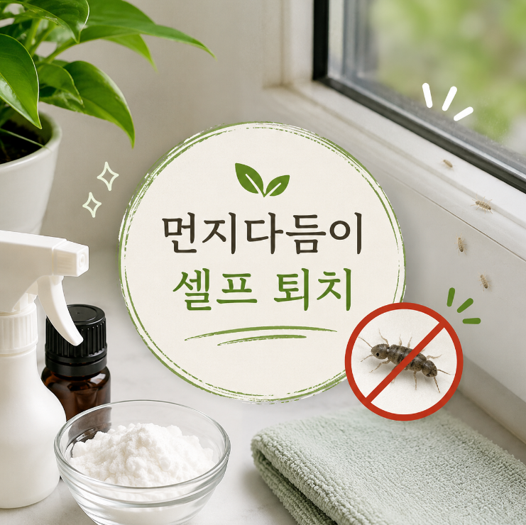 집 먼지다듬이 퇴치 방법 원인부터 유충 알까지 박멸하는 꿀팁