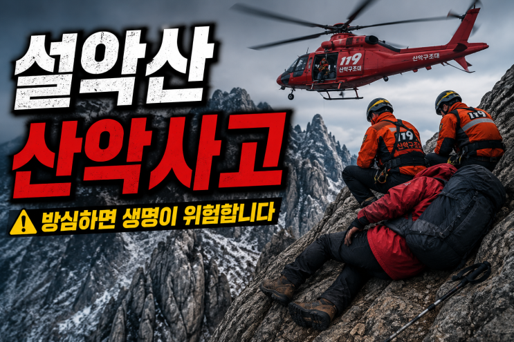 <b>설악산</b> 산악사고: <b>심정지</b>·조난 발생… 사망·구조 현황 총정리