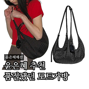 가볍다고 극찬한 윤은혜 가방 포테 3way 플로우백 뭐길래?