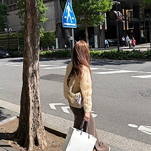 아모멘토 신세계강남 | 차정원 니트, 밴딩팬츠, 가방 구매 후기 +착샷