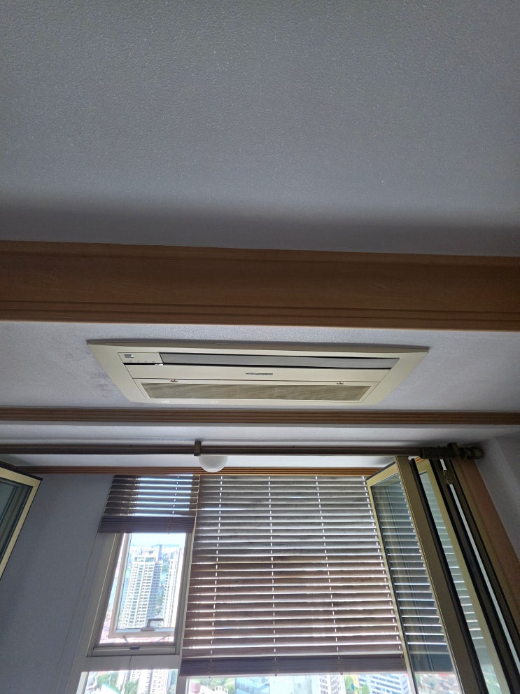  용산 시스템에어컨 설치 전후, 노후 에어컨 교체 후기