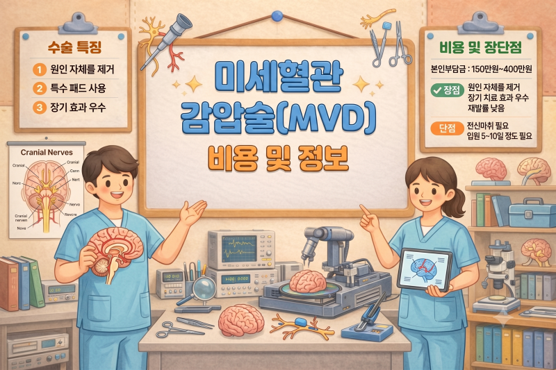삼차신경통 진단비용과 치료비용 총정리! 검사비부터 수술비까지 한눈에 알아보기