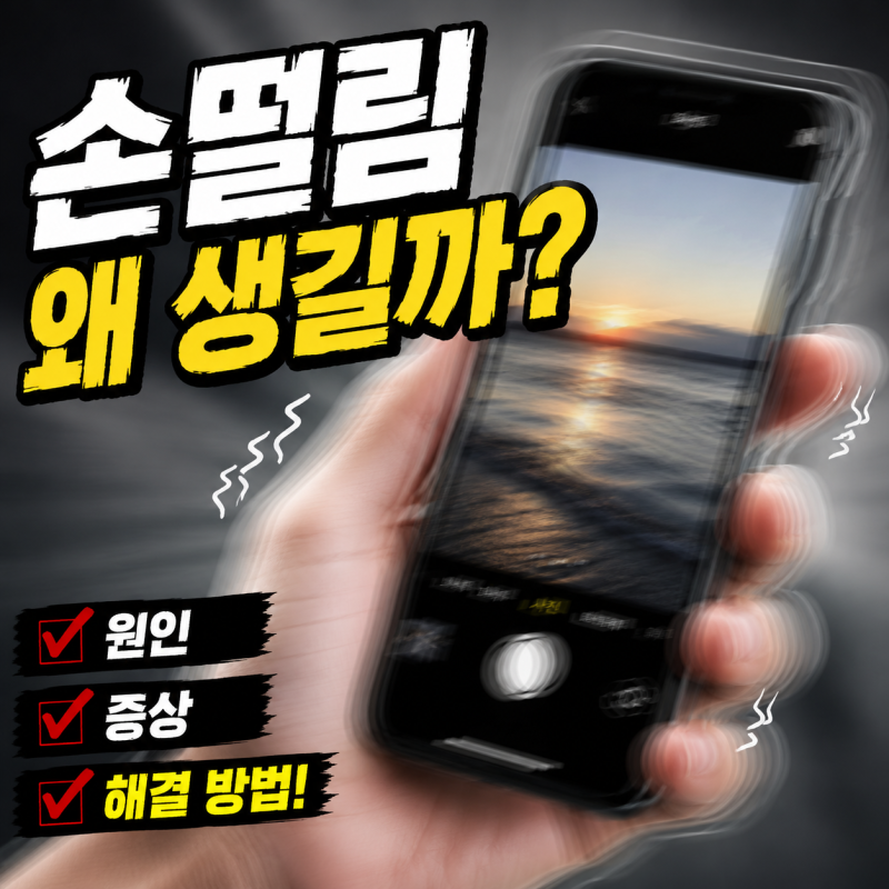 컵 들 때마다 덜덜덜? 흔한 수전증인 줄 알았는데 '손떨림' 감별법