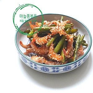 건새우 마늘쫑볶음 레시피 밑반찬 종류