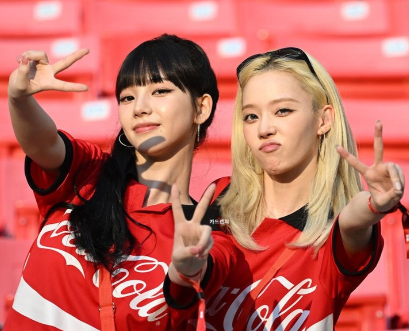 오늘자 카리나 윈터 역대급 미모로 경기장 직관, 대한민국은 체코에 2대1 역전승! 황인범 환상칩샷과 오현규 역전골