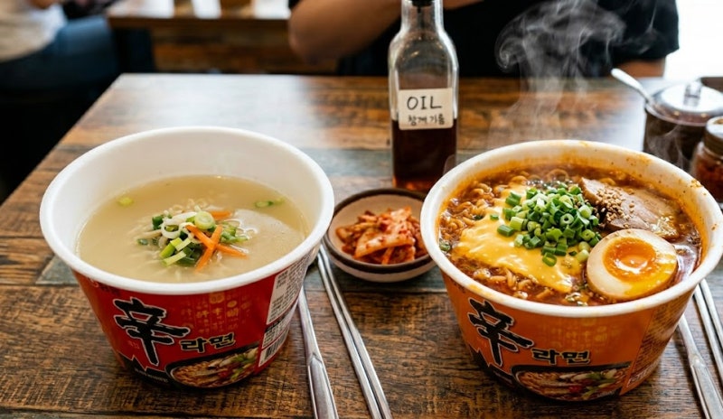 편의점 알바생도 모르는 컵라면 200% 더 맛있게 끓이는 비밀
