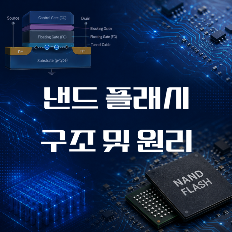  NAND FLASH 셀 구조와 기본원리, Cell Array 아키텍쳐