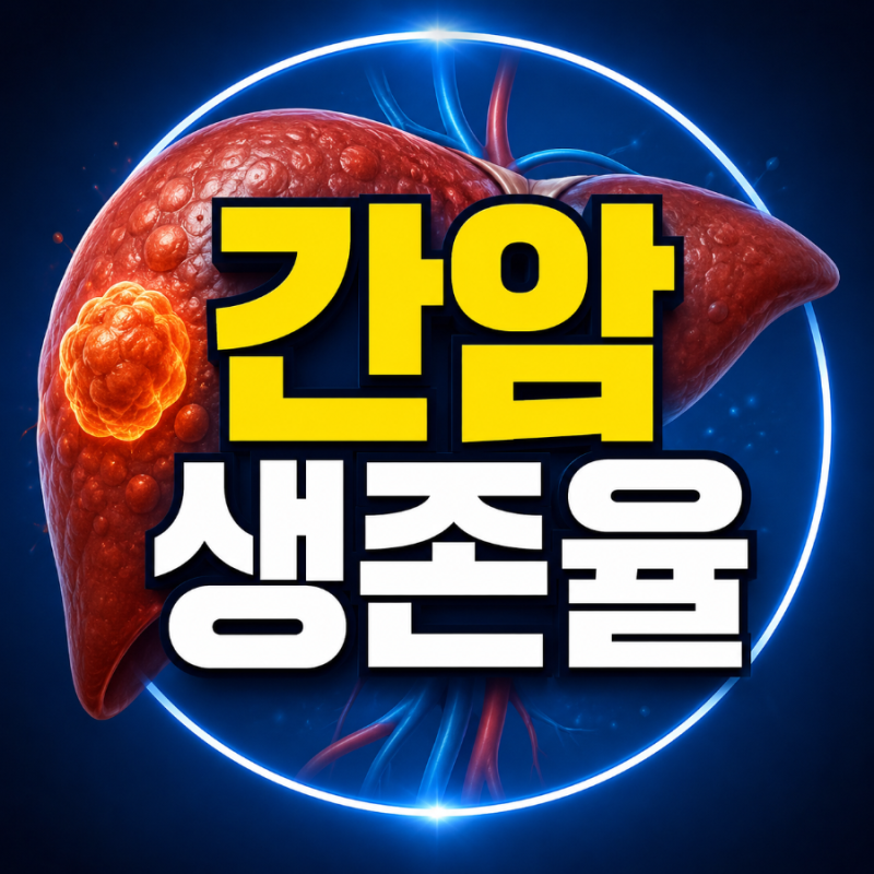 간암 생존율, 1기와 4기는 얼마나 차이 날까? 간암 완치율과 말기 생존율까지 총정리