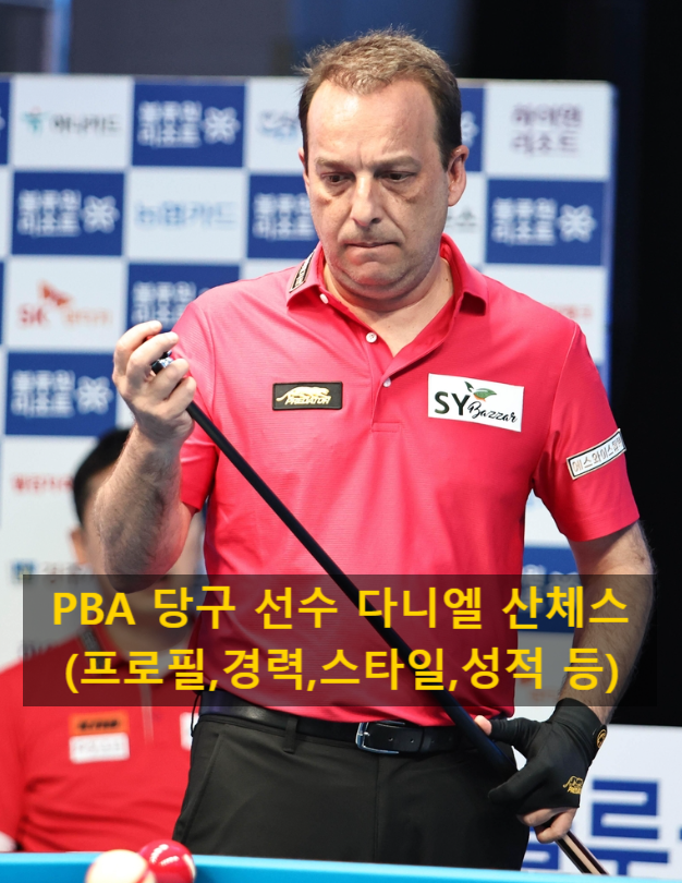 PBA 당구 선수 다니엘 산체스(프로필,경력,스타일,성적 등)