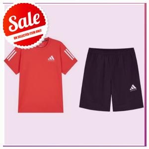 지금 사야할 네파키즈상하복 아디다스 3S 여름2PCS (RED/BLACK) 추천합니다.