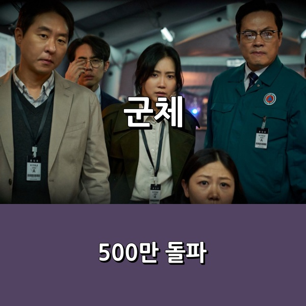 <<b>군체</b>> <b>500만</b> 관객 <b>돌파</b> _ 개봉 24일 차