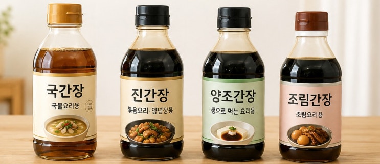  미역국엔 어떤 간장을 넣어야 할까? 국간장 진간장 차이 정리