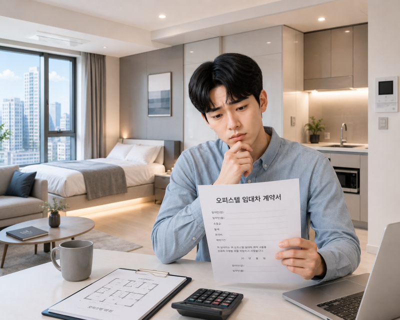 전입신고 불가 오피스텔, 계약하면 정말 큰일 날까?