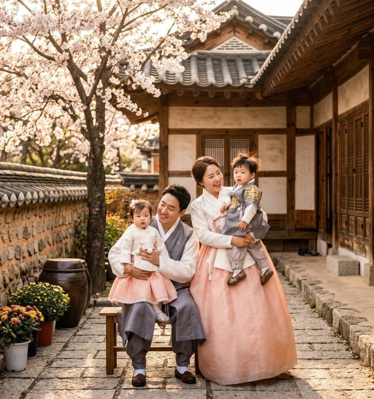  소규모 돌잔치로 한옥에서 돌잔치 가족한복 입고 추억을 남겨요!!