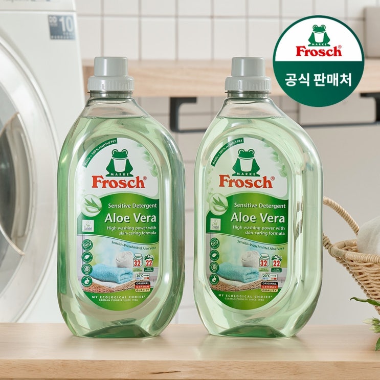  순한 세탁세제 찾는다면, 프로쉬 알로에베라 1.5L 특징 정리