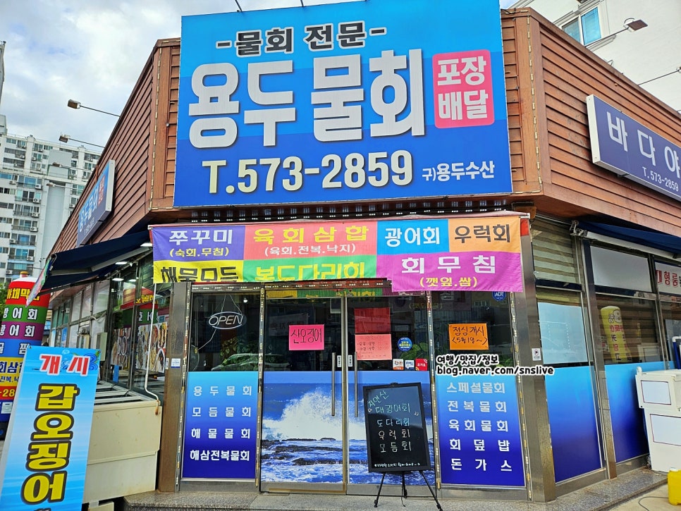 용두물회 사진 4