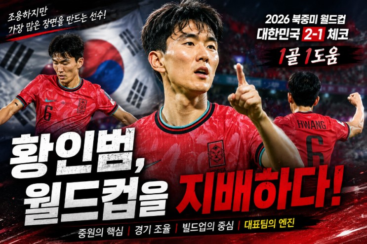 <b>황인범</b>, 왜 대표팀에서 대체 불가능한가