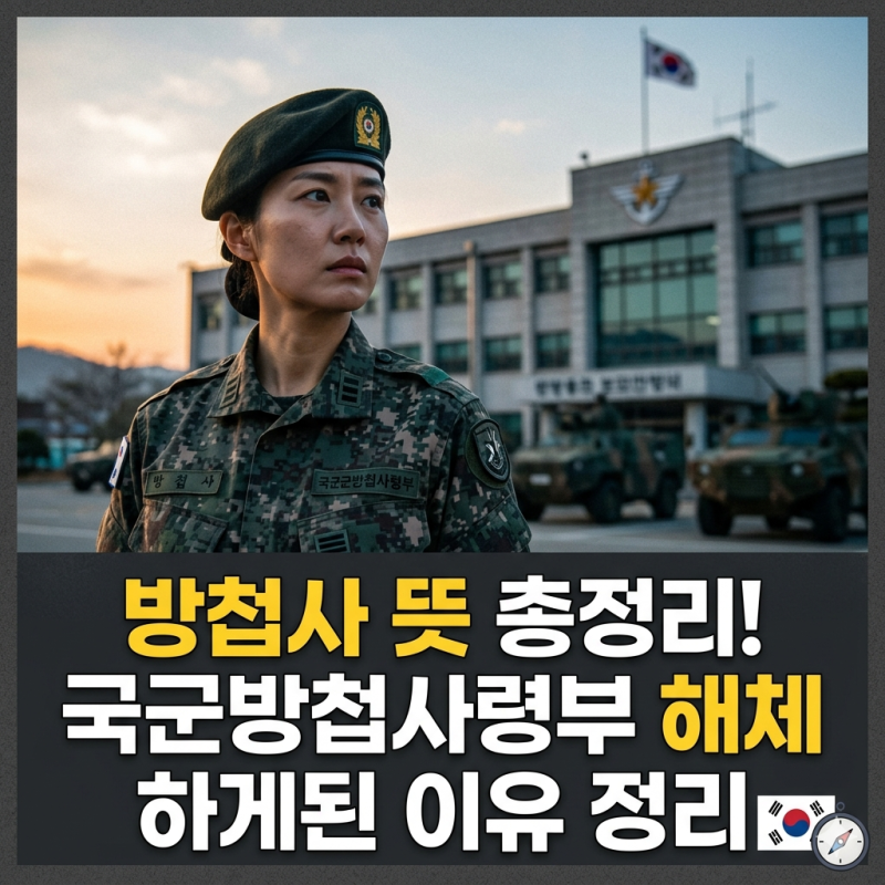 방첩사 뜻 총정리! 국군방첩사령부 해체 하게된 이유 정리