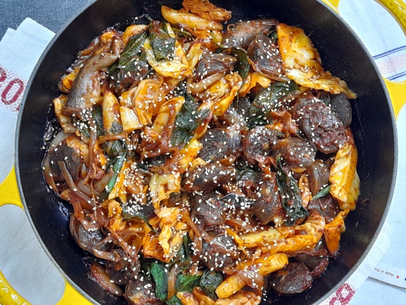 류수영 순대볶음 레시피 양념장 만들기