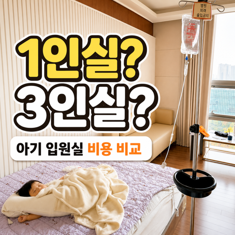 송도 VIC소아과 입원 후기｜입원실 비용·준비물·실비청구