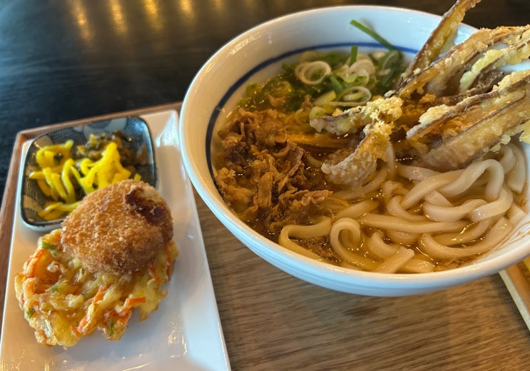  아이파크몰 7층 식당가 일본우동가게 <에비스야우동 아이파크몰 용산점> 후기