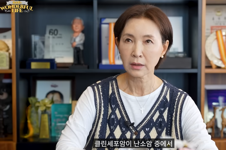  "머리카락도 다 밀었다" 정애리가 난소암 이겨낸 진짜 비결, 의외였다