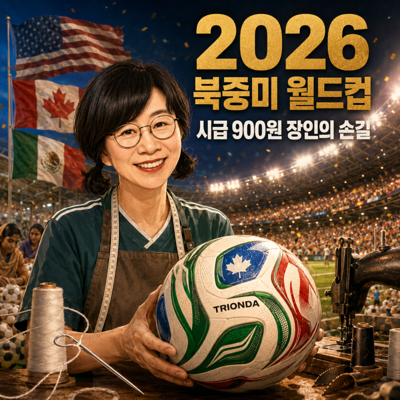 2026 월드컵 공인구 시급 900원’ 장인들이 공인구 44년째 전 세계 수십억 명의 눈을 사로잡고 ....