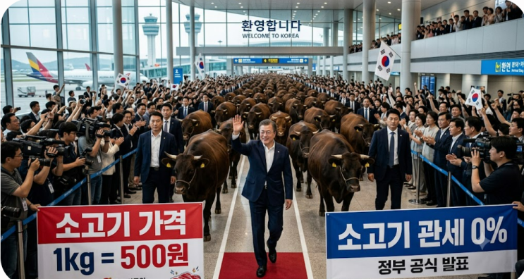 李대통령, <b>멜로니 총리</b>와 회담_국민은 소고기 수입가격... 