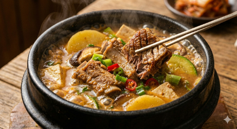 편스토랑 류수영의 고기된장찌개 응용 요리 레시피?