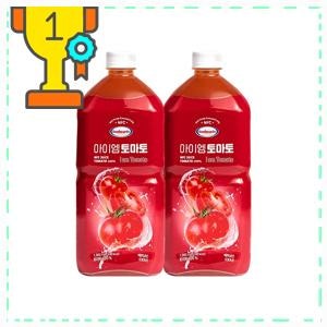 소소하게 좋은 무당토마토주스 보넬드 아이엠 토마토주스 100⁒ NFC 착즙주스, 2개, 1L